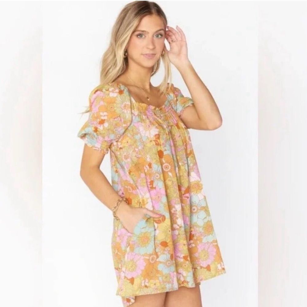 Show Me Your Mumu Women's Annalynne Floral Mini Dress Size Small